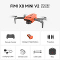 FIMI X8 Pro Drone with 1/1.3"CMOS Sensor 4K professional 3-axis Gimbal camera Obstacle Sensing 15KM transmission range GPS