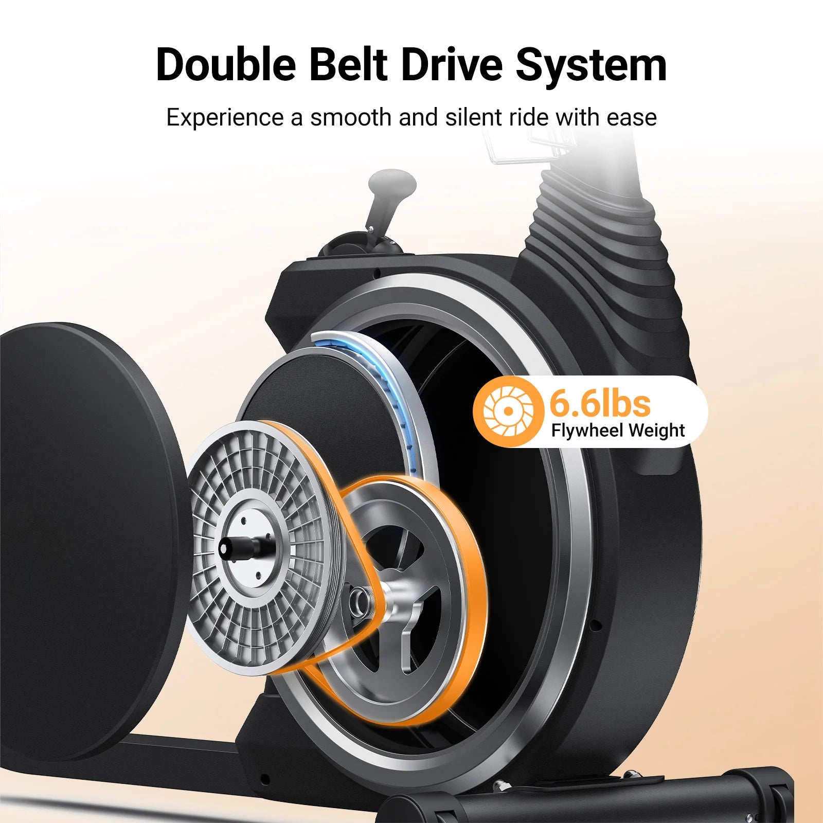 MERACH Recumbent Exercise Bike High-end for Home Light Commercial Bikes for Seniors Adult Magnetic Stationary Heart Rate Handle