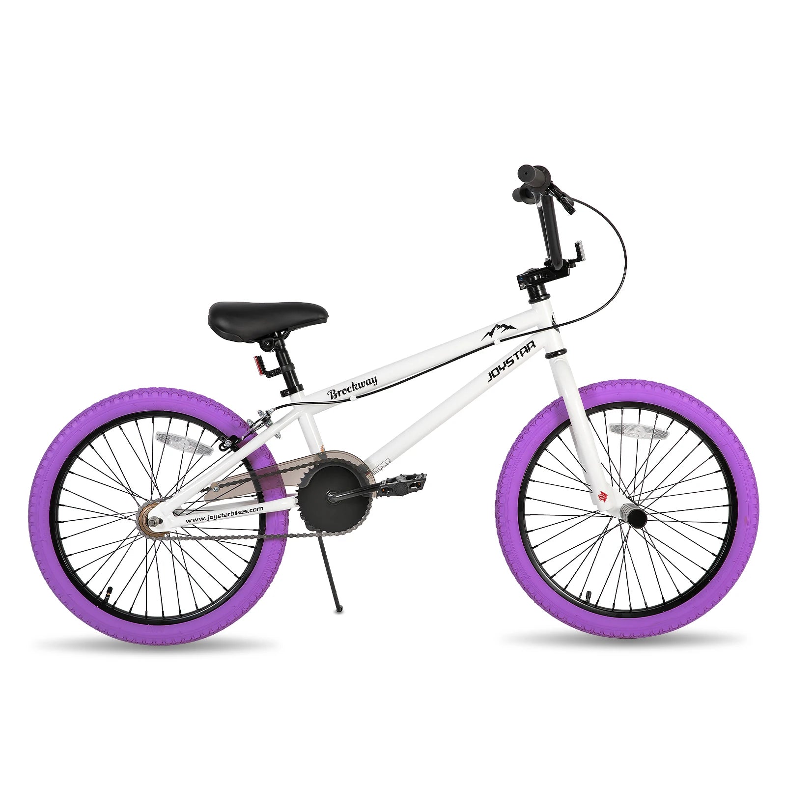 JOYSTAR Freestyle Kids BMX Bikes 20" 24" Kids Bicycles for 6-14 Years Boys Girls and Beginner-Level Riders 2 Pegs