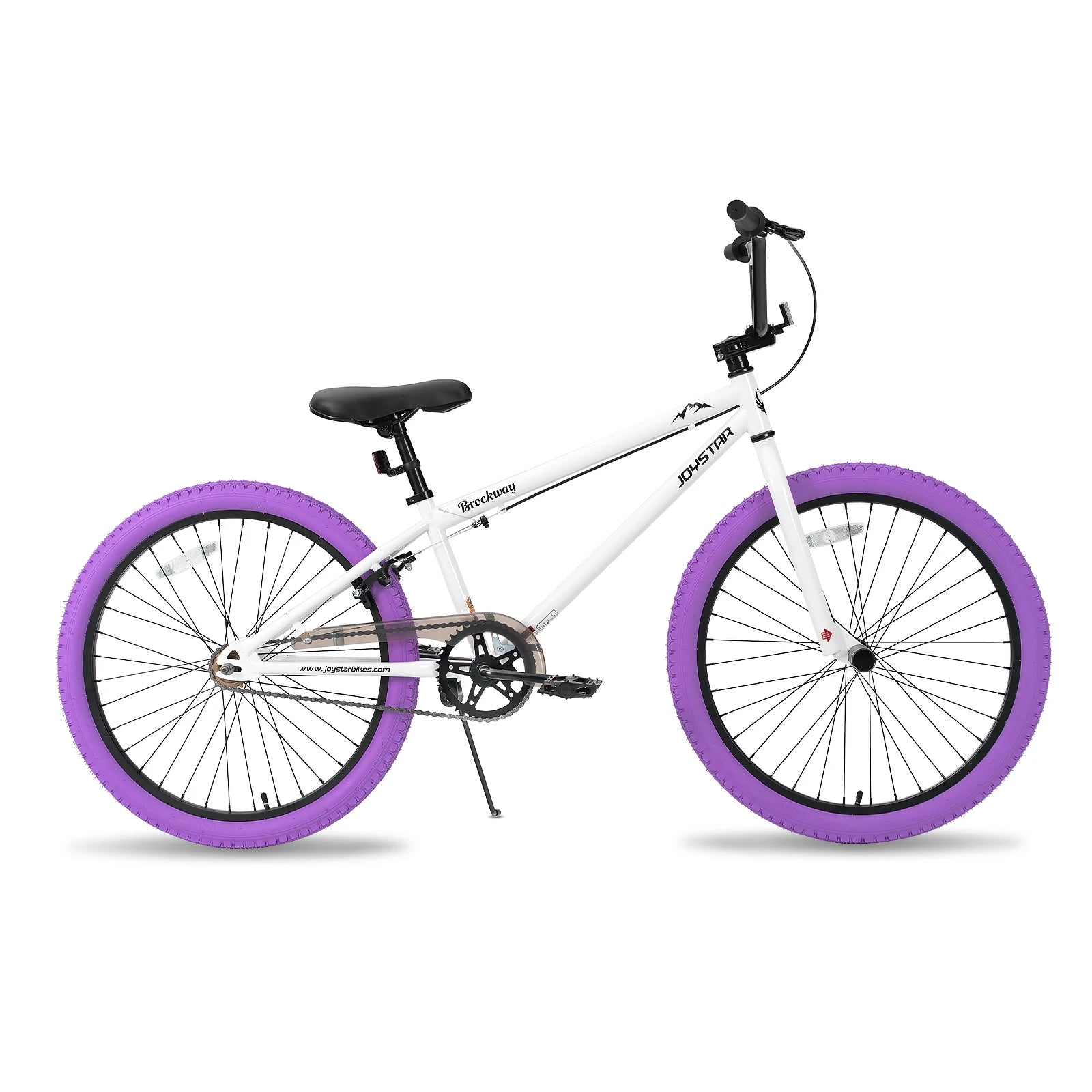 JOYSTAR Freestyle Kids BMX Bikes 20" 24" Kids Bicycles for 6-14 Years Boys Girls and Beginner-Level Riders 2 Pegs