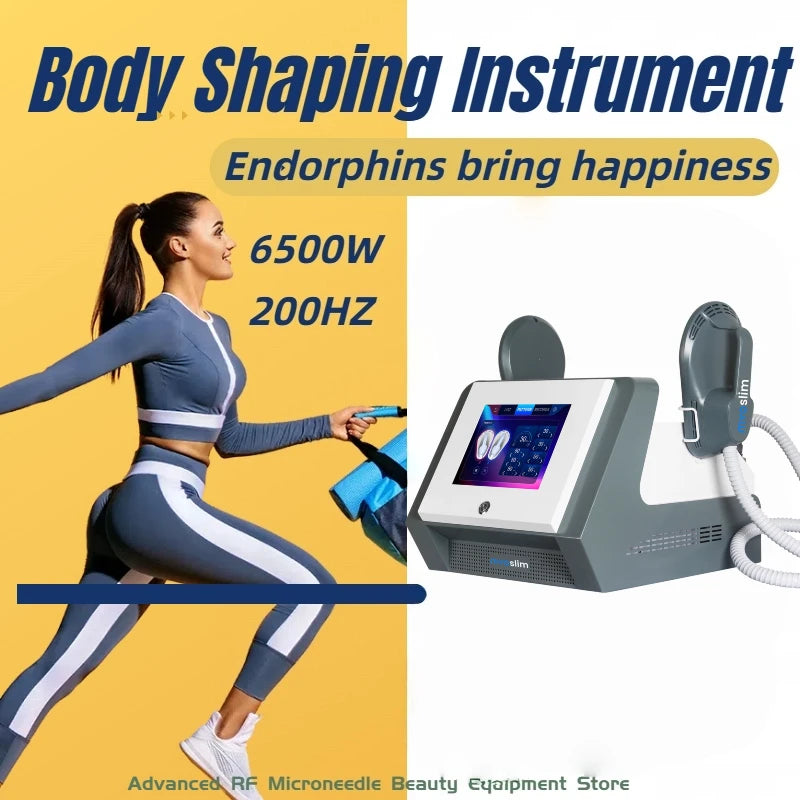 Professional Muscle Stimulator Machine Fat Burn Body Shaping Slimming Trainer for Home Gym Fitness Muscle Conto