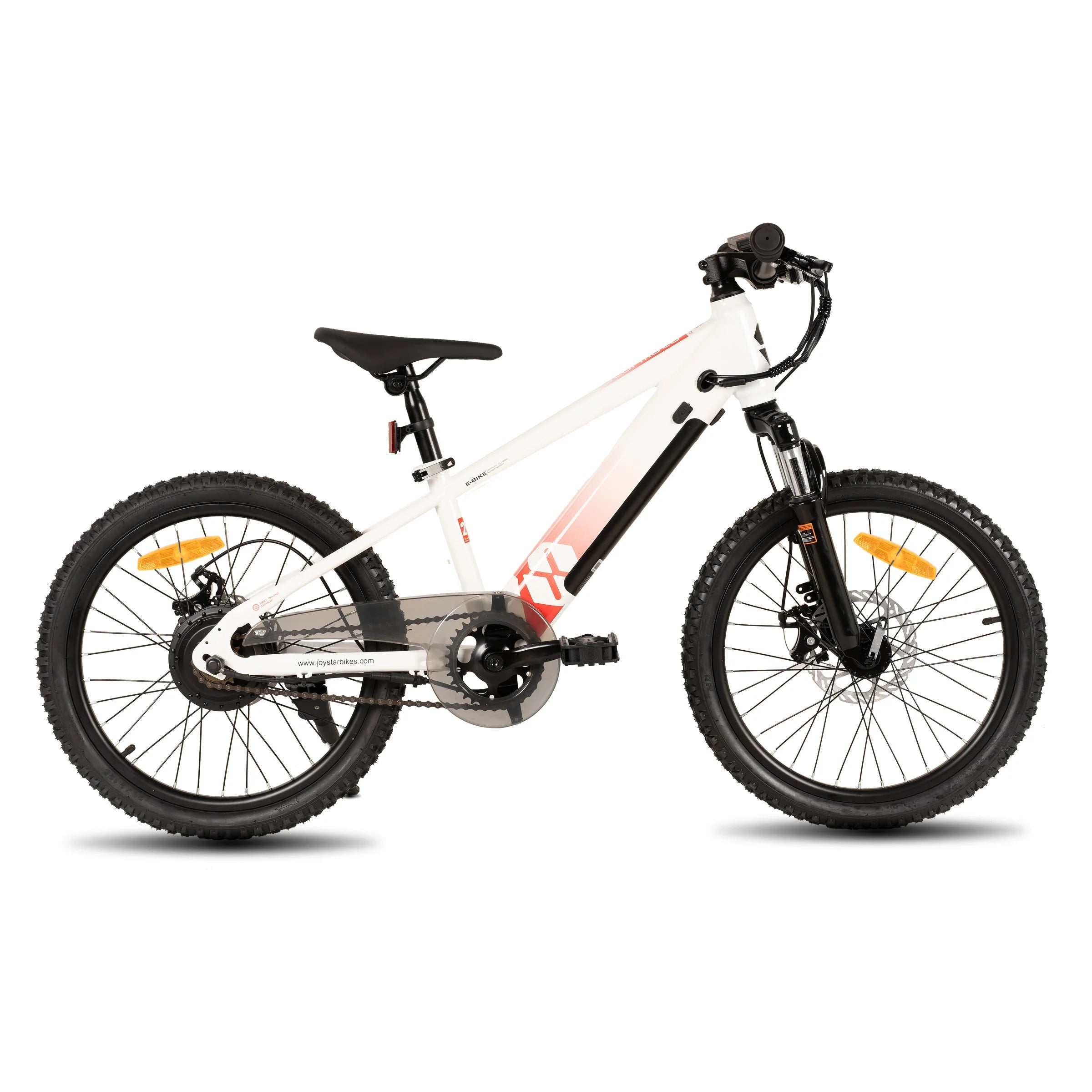 JOYSTAR Electric Bike for Kids Teens Ages 7+ with 250W Motor, 15 Miles 15MPH Electric Mountain Bicycle Safe Mini E bikes