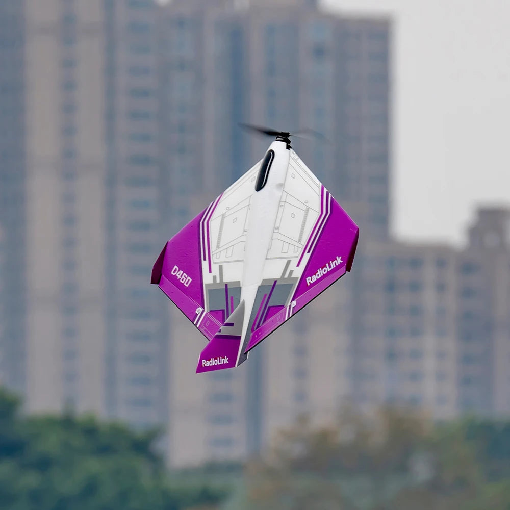 Radiolink Turbot D460 Scale Model RTF RC Fixed Wing Drone With 30 Minutes Flight Time 3 Flight Modes for Beginner and Master