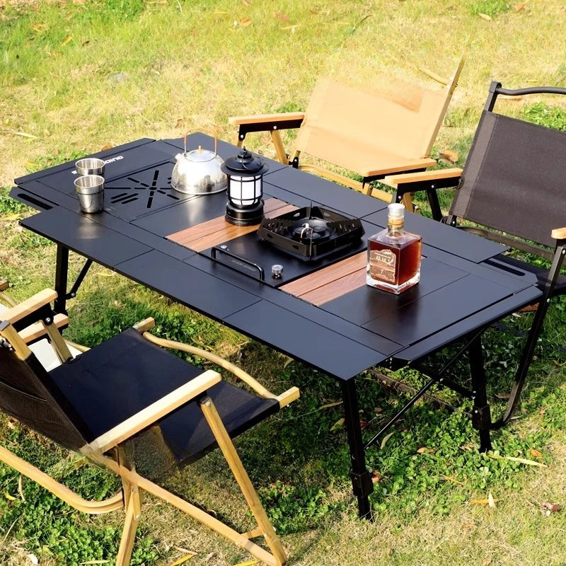 Patio Modern Outdoor Table Dining Firepit Bistro Backyard Outdoor Table Camping Garden Muebles Terraza Outside Furniture