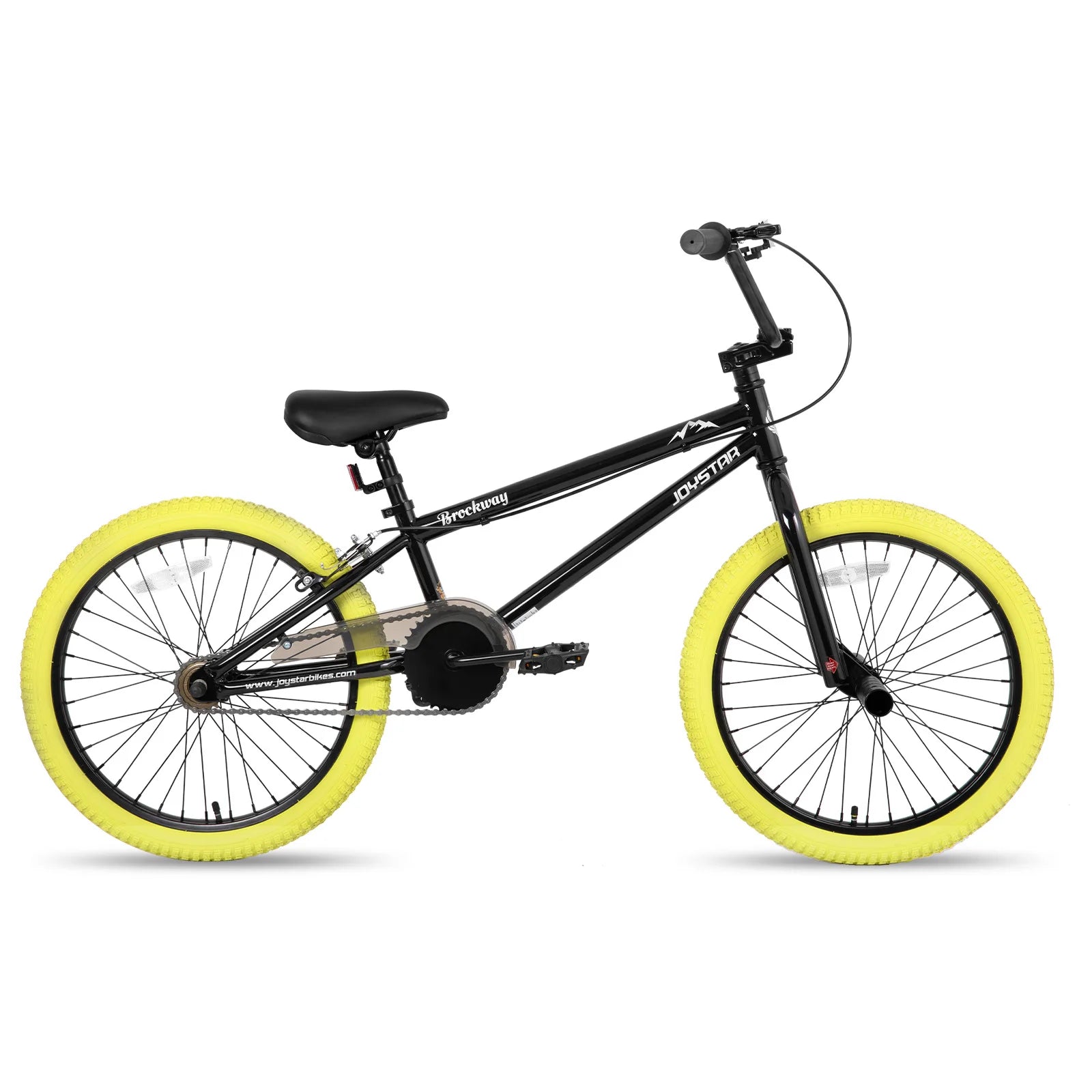 JOYSTAR Freestyle Kids BMX Bikes 20" 24" Kids Bicycles for 6-14 Years Boys Girls and Beginner-Level Riders 2 Pegs
