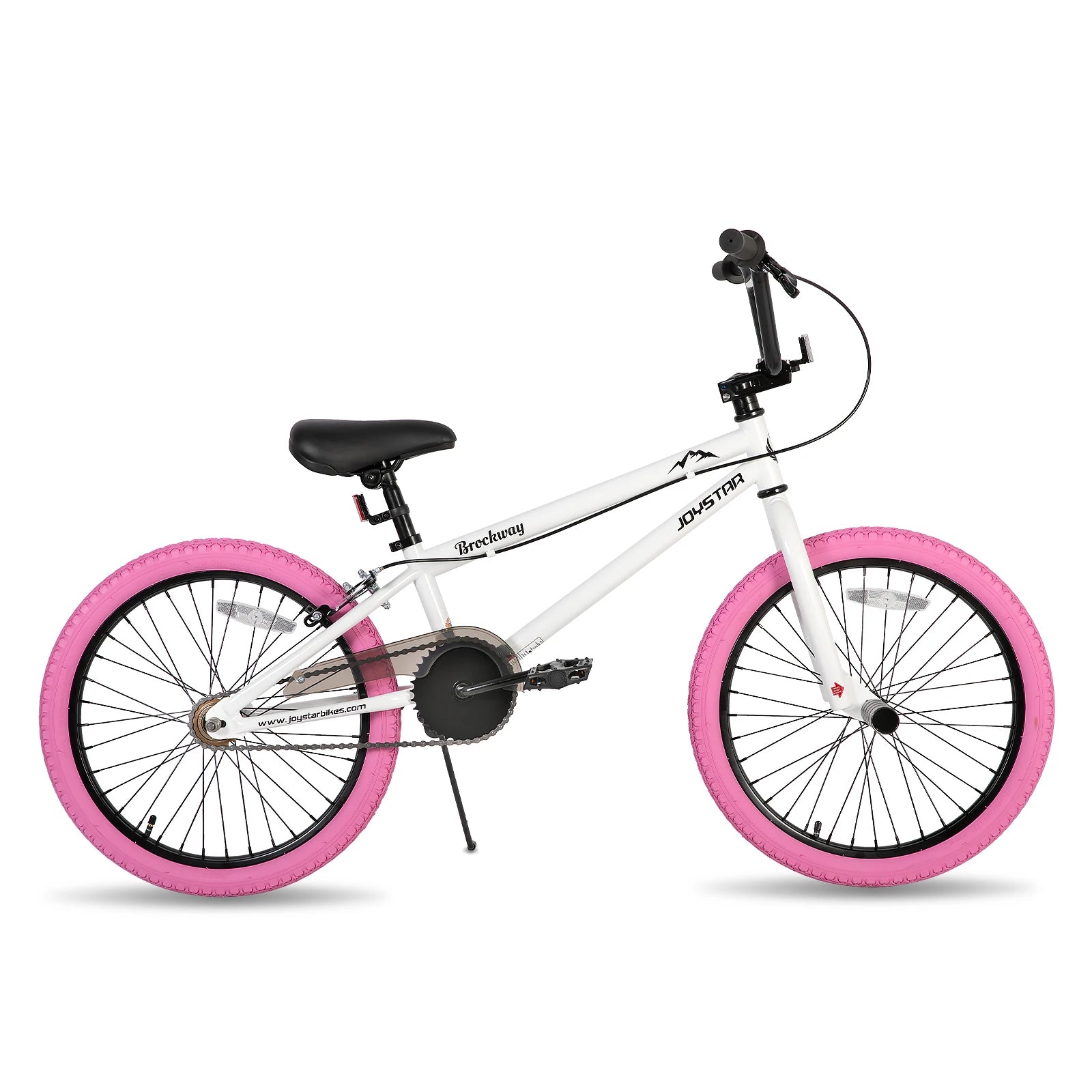 JOYSTAR Freestyle Kids BMX Bikes 20" 24" Kids Bicycles for 6-14 Years Boys Girls and Beginner-Level Riders 2 Pegs