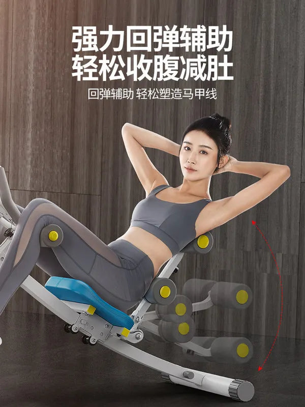 OVOZI Abdominal Fitness Equipment Abdominal Exercise Body Shaping Home Roll Abdominal Training Abdominal Beauty Waist Machine