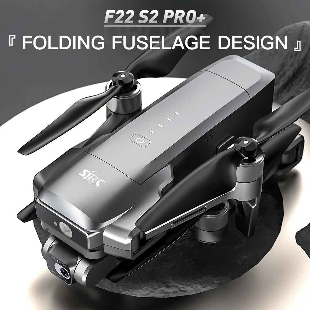 SJRC F22 S2XR PRO+ GPS Professional Drone With 4K EIS Camera Obstacle Avoidance Drones 2Axis Stabilized Gimbal 6KM RC Quadcopter
