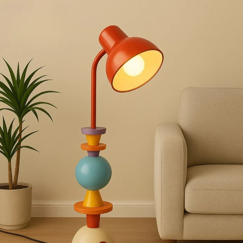 Bami Floor Lamp Vertical Creative Personality Art Designer Living Room Bedroom Children's Room Bedside Lamp