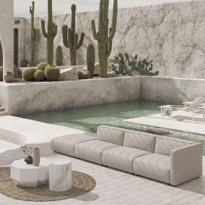 Patio Hotel New Arrival Garden Furniture Comfortable Outdoor Modular Sectional Sofa