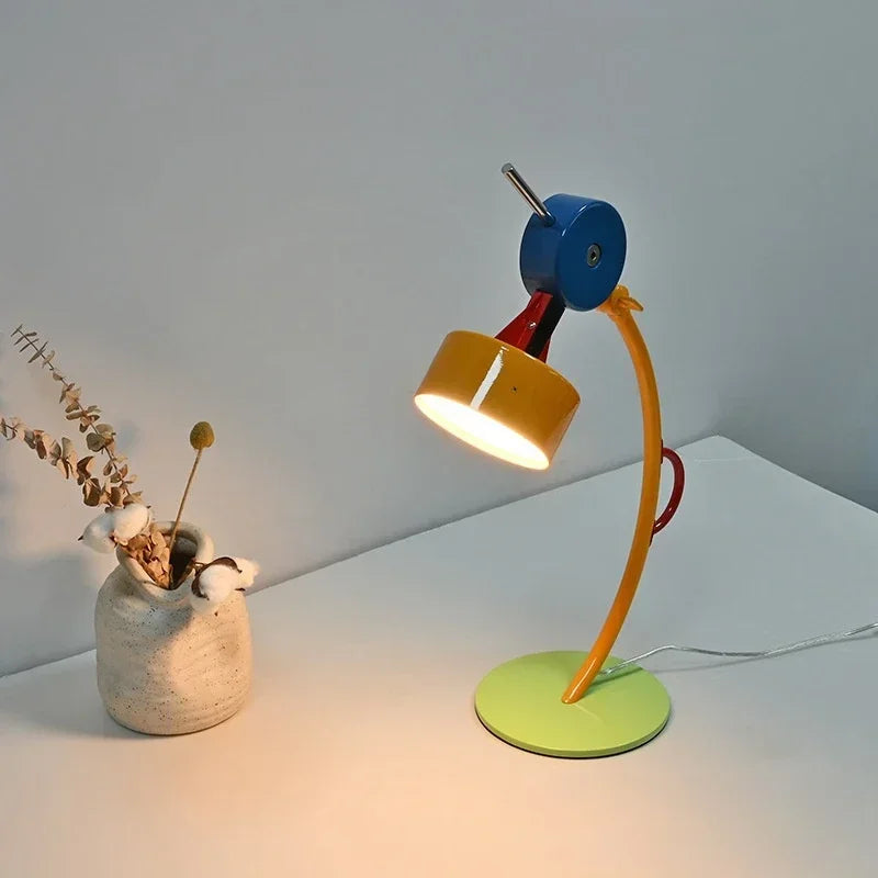 Modern Creative Color Cartoon LED Floor Light Living Room Bedroom Corner Children's Room Reading Desk Lamp Indoor Decor Lighting