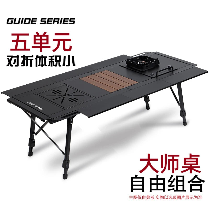 Patio Modern Outdoor Table Dining Firepit Bistro Backyard Outdoor Table Camping Garden Muebles Terraza Outside Furniture