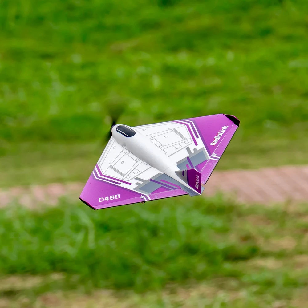 Radiolink Turbot D460 Scale Model RTF RC Fixed Wing Drone With 30 Minutes Flight Time 3 Flight Modes for Beginner and Master