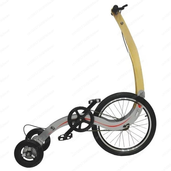20 Inch Large Wheel Folding Fitness Standing Bike, Full Body Exercise, Half Bike Exercise, Balance Training