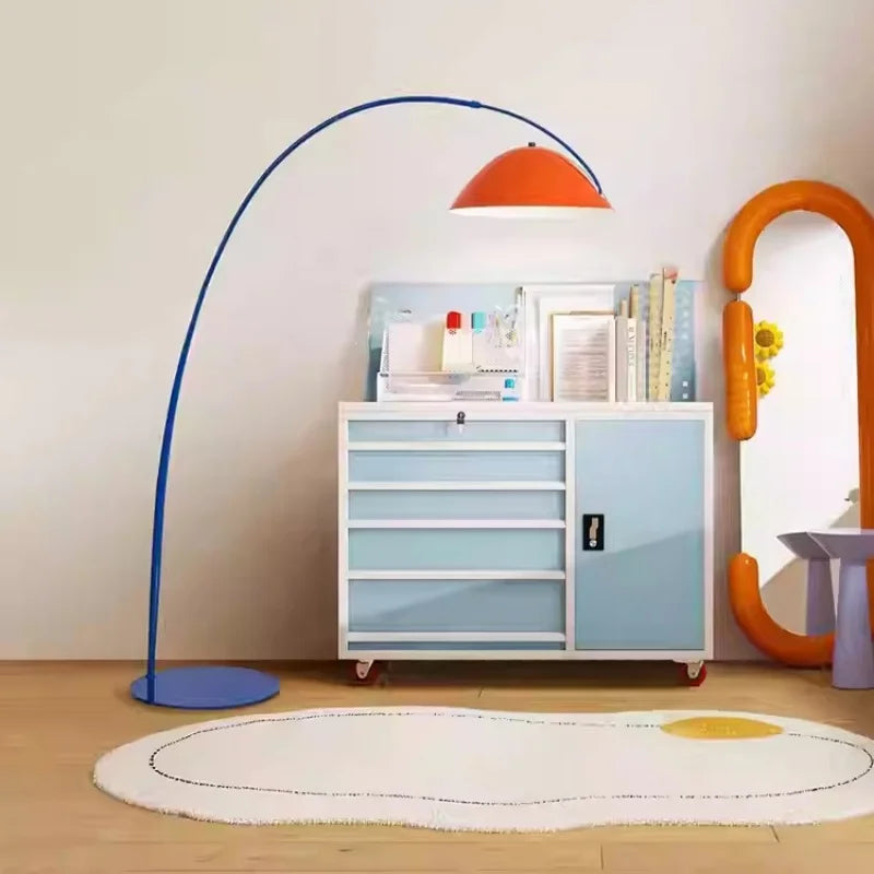 Dopamine living room fishing lamp floor lamp full spectrum children's room color bedroom memphis floor lamp