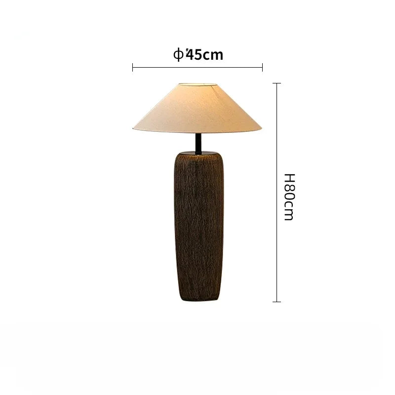 2025 Classical Ceramic Floor Lamps Antique Living Room Bedroom Corner Stand Lamps Restaurant Shop Decorate Floor Light For Fixtu