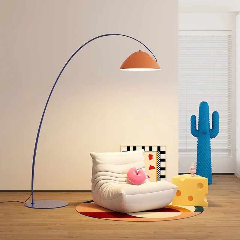 Dopamine living room fishing lamp floor lamp full spectrum children's room color bedroom memphis floor lamp