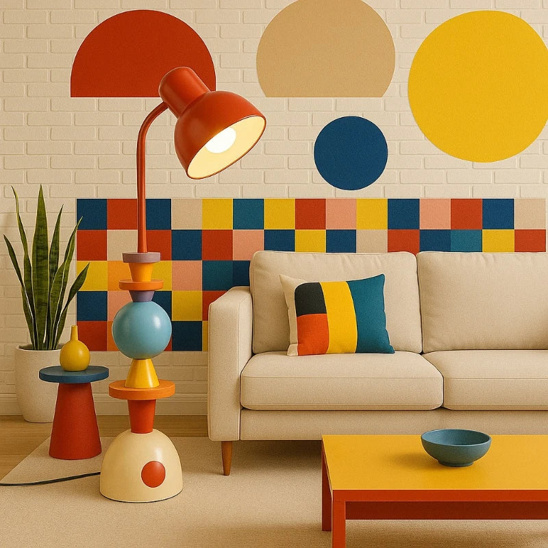 Bami Floor Lamp Vertical Creative Personality Art Designer Living Room Bedroom Children's Room Bedside Lamp