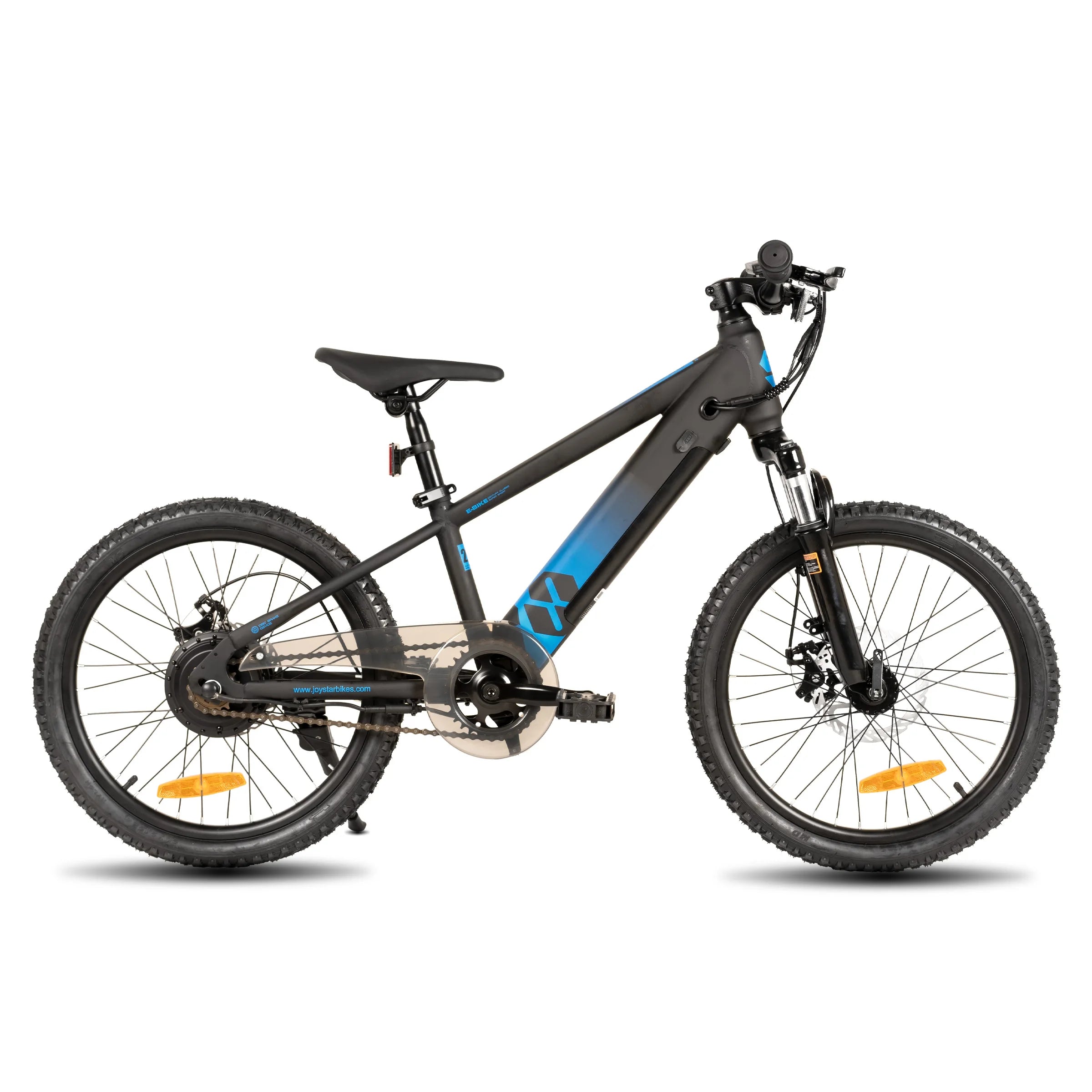 JOYSTAR Electric Bike for Kids Teens Ages 7+ with 250W Motor, 15 Miles 15MPH Electric Mountain Bicycle Safe Mini E bikes