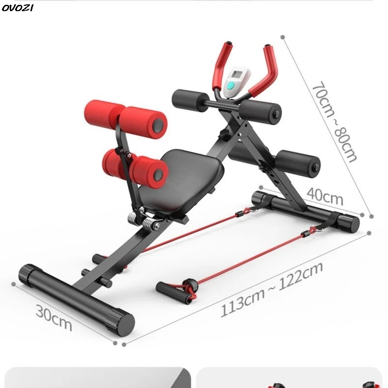 OVOZI Abdominal Fitness Equipment Abdominal Exercise Body Shaping Home Roll Abdominal Training Abdominal Beauty Waist Machine