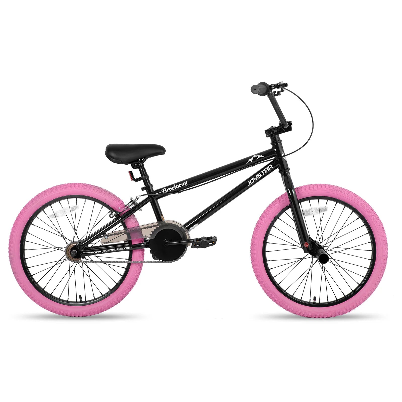 JOYSTAR Freestyle Kids BMX Bikes 20" 24" Kids Bicycles for 6-14 Years Boys Girls and Beginner-Level Riders 2 Pegs