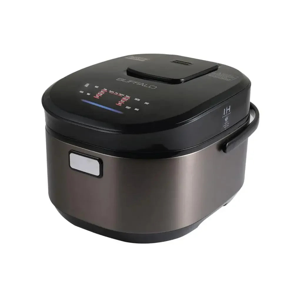 Titanium IH Smart Rice Cooker 10 Cups Non-Coating Inner Pot Touch Control Micro Intelligent Stew Functions Anti-Stick Overflow