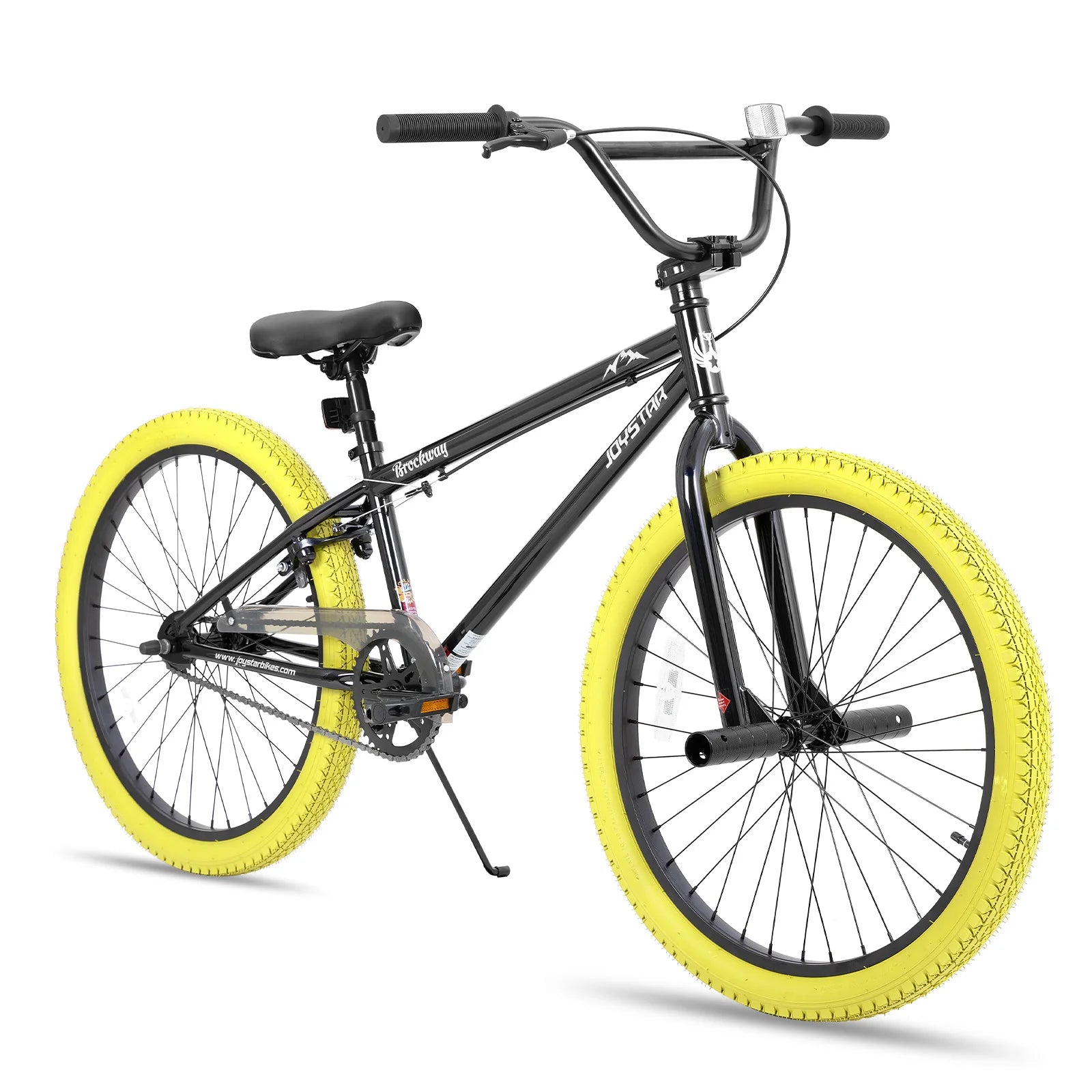 JOYSTAR Freestyle Kids BMX Bikes 20" 24" Kids Bicycles for 6-14 Years Boys Girls and Beginner-Level Riders 2 Pegs