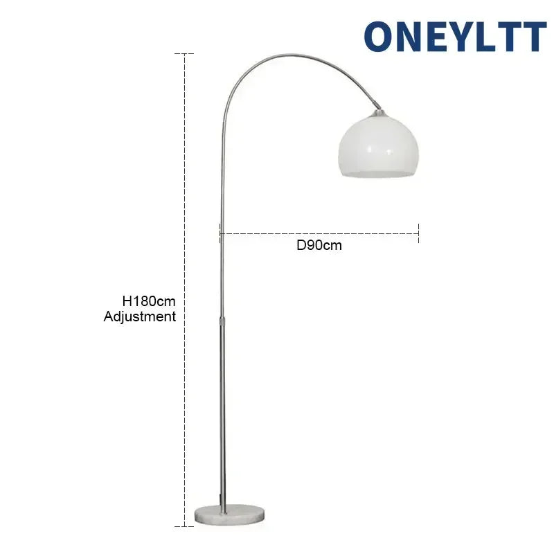 Nordic Modern Minimalist Living Room Fishing Floor Lamp Study Sofa Coffee Table Reading Home Decoration Lamp